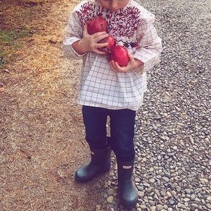 Zara baby girl toddler blouse top fall autumn